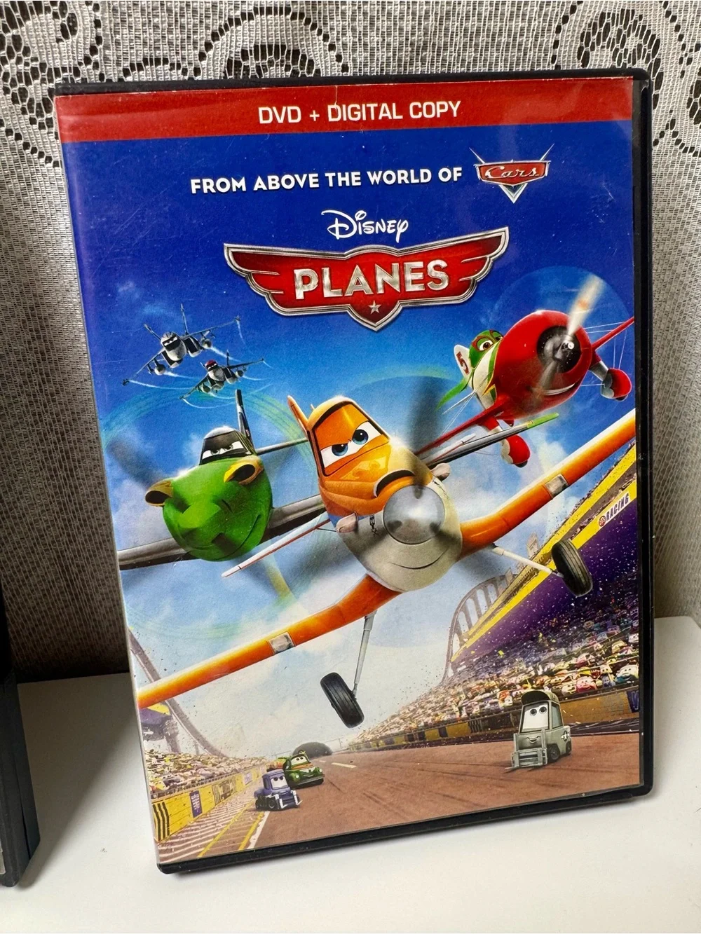 Kids Disney Movies DVD Lot 3PC. Jungle Book,Planes and Racing Stripes Family Set